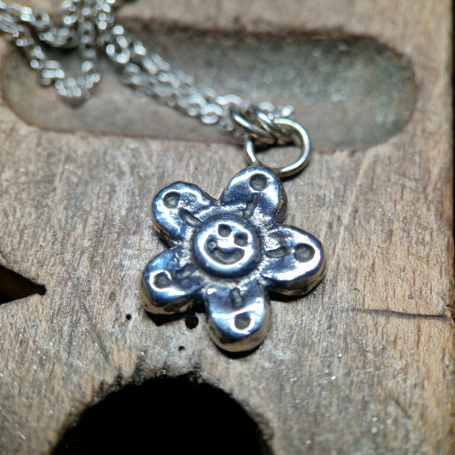 Happy Flower Pendant