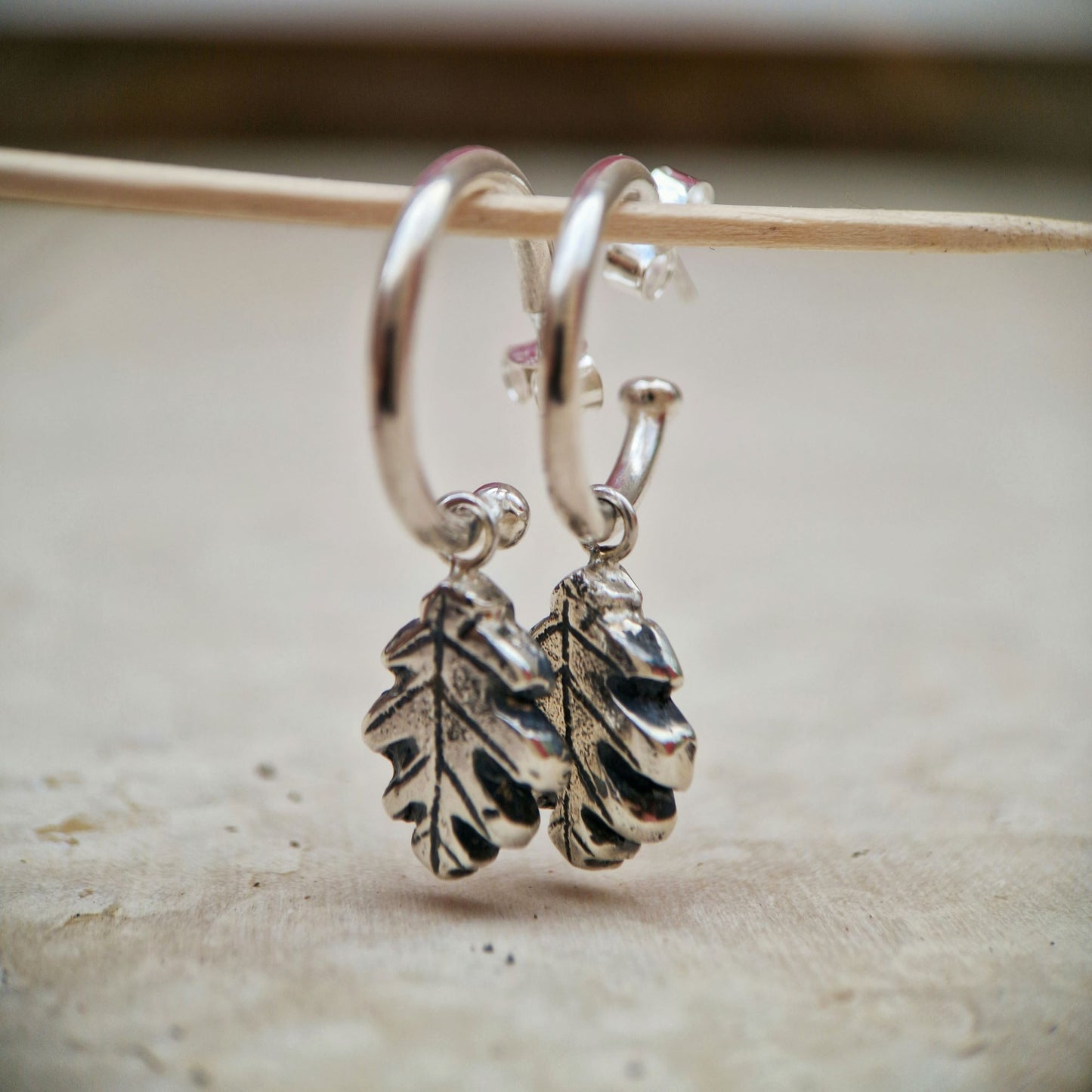 Charm Hoop Earrings
