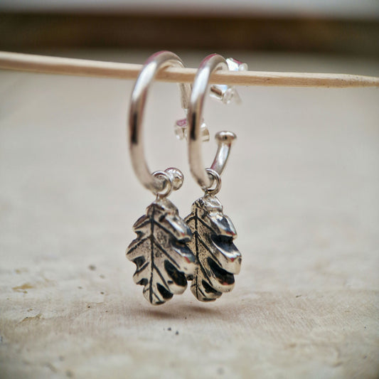 Charm Hoop Earrings
