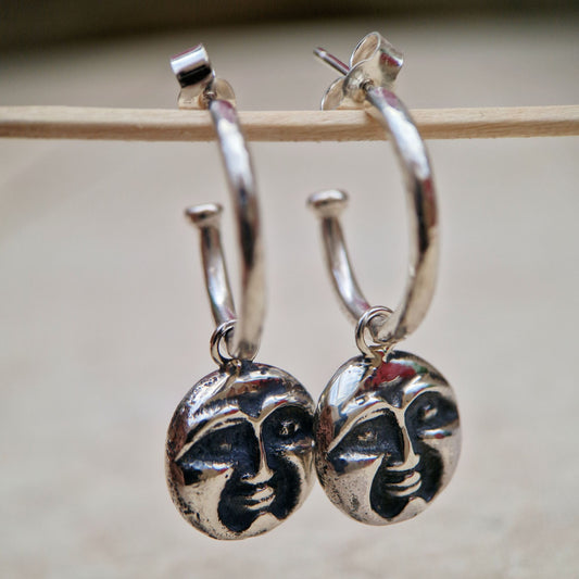 Charm Hoop Earrings