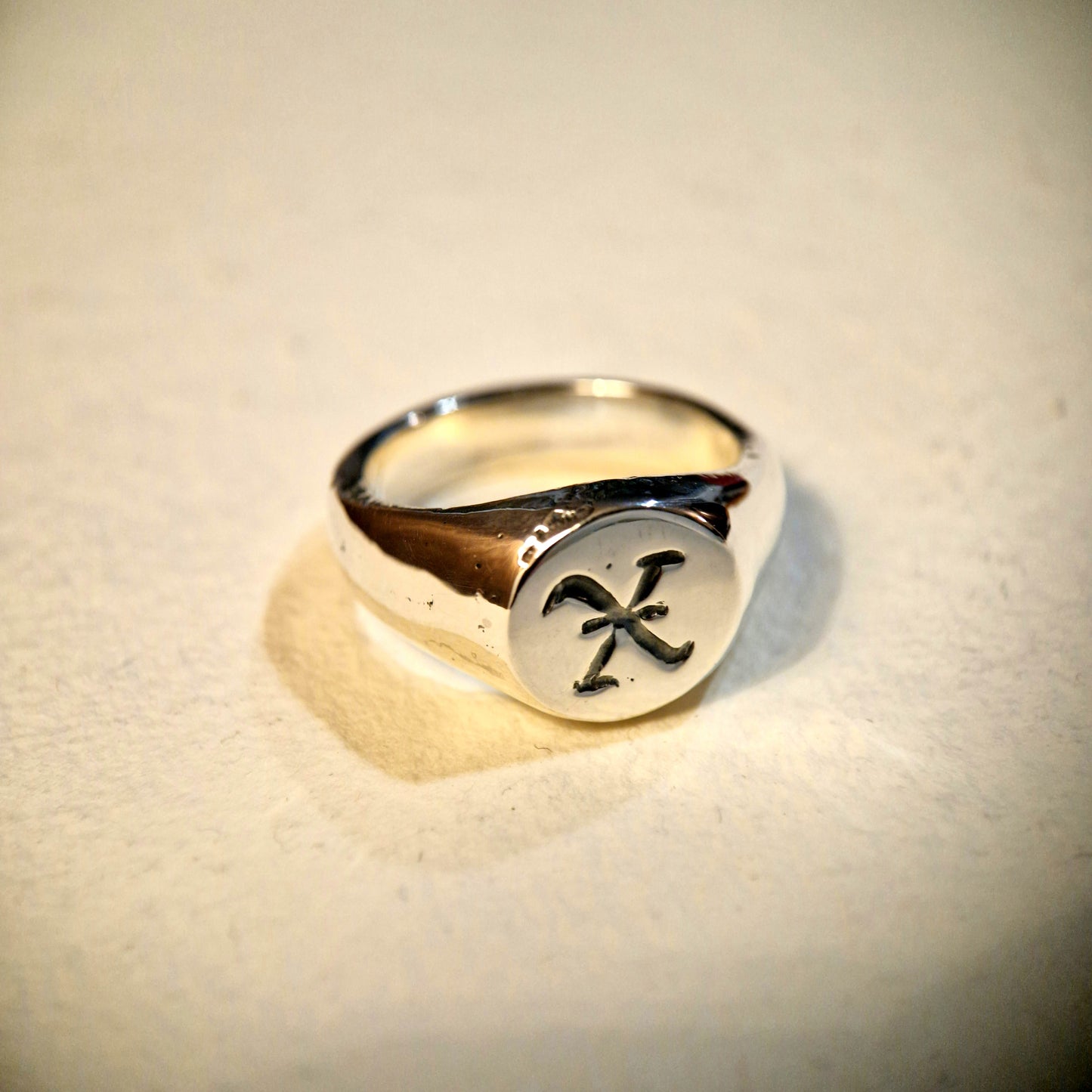 Dog X Dazed Signet Ring