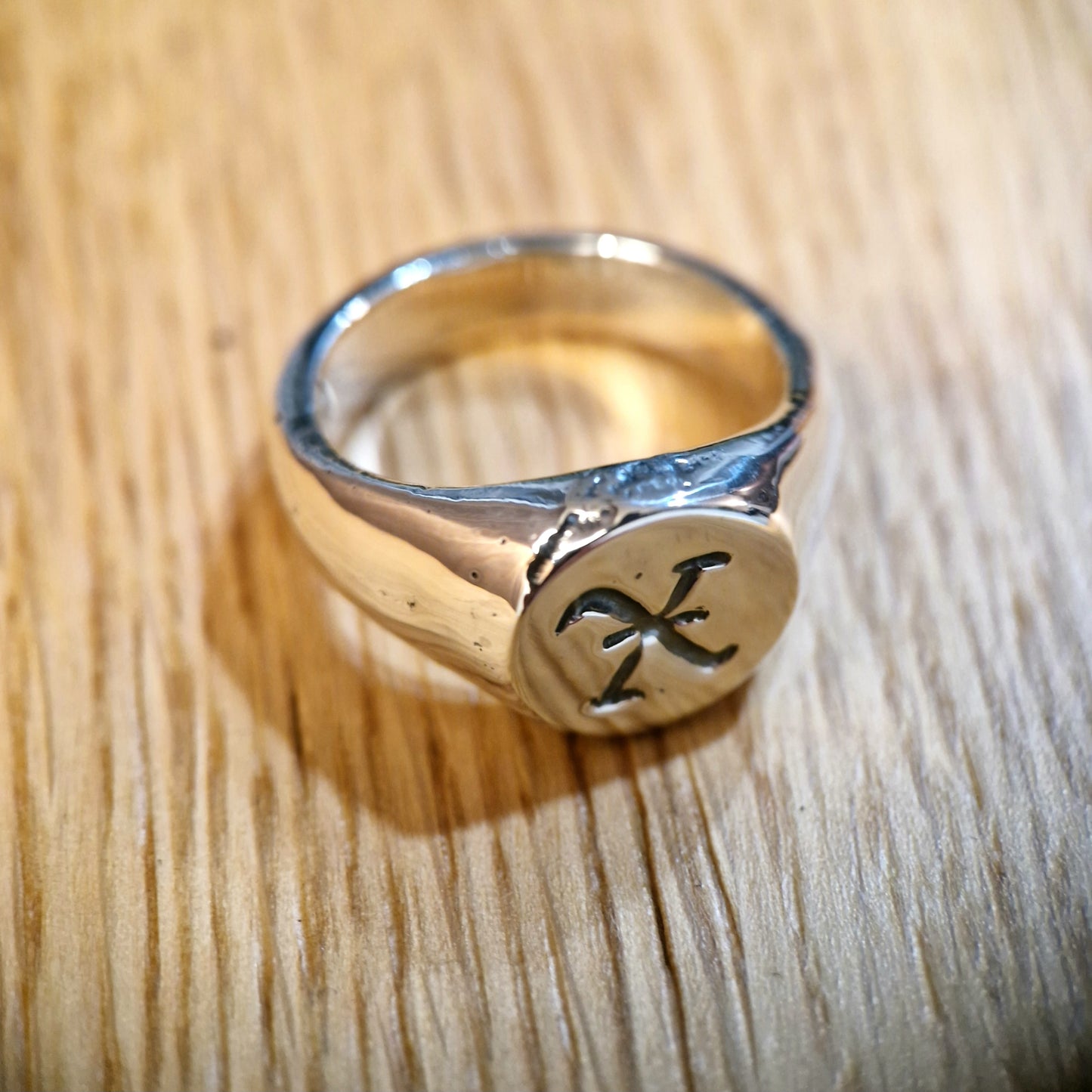 Dog X Dazed Signet Ring